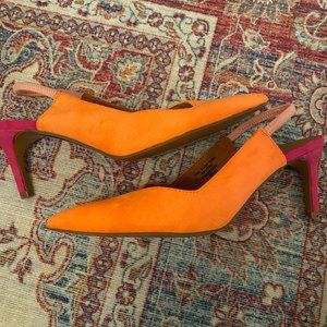 ASOS Color block Kitten Heel
